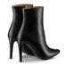 Eva Black Ankle Boots Italian Leather Zurbano Shoes