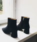 Mari Black Ankle Boots